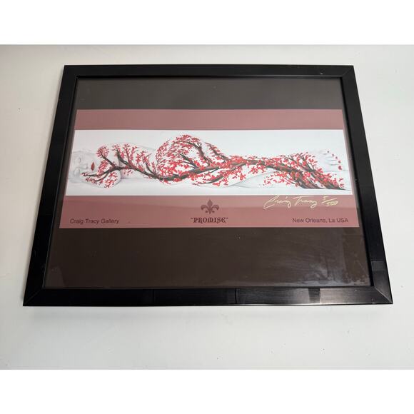 Craig Tracy Signed/Numbered/Framed “Promise” 15” x 12” - Picture 5 of 6